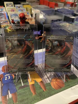 Pokémon TCG Iron Treads ex S&V: Paldean Fates 066/091 Holo Double Rare 