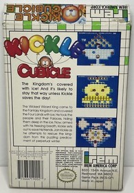 Nes Kickle Cubicle (Nintendo Entertainment System, Box, NTSC, No Manual, 1990)