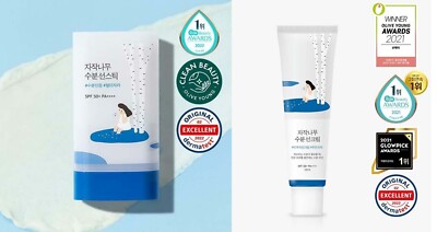 Round lab sun birch juice moisturizing sun screen SPF 50 ++++ tube+stick  set