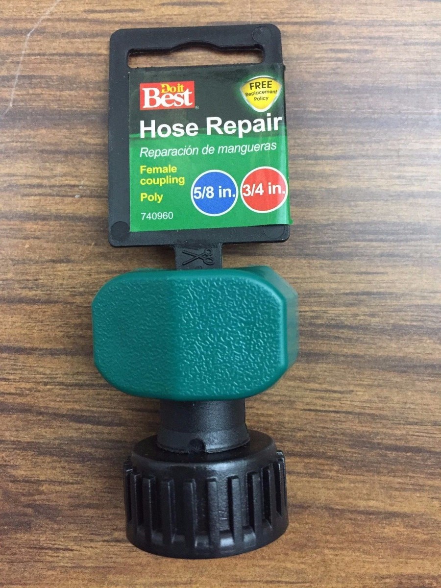 1 Female Poly Hose End Mender Hose Repair Coupling 5/8&quot; x 3/4&quot; | eBay