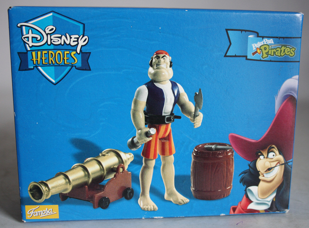 4X VERY RARE 2003 DISNEY HEROES PIRATES CAPTAIN HOOK PETER PAN