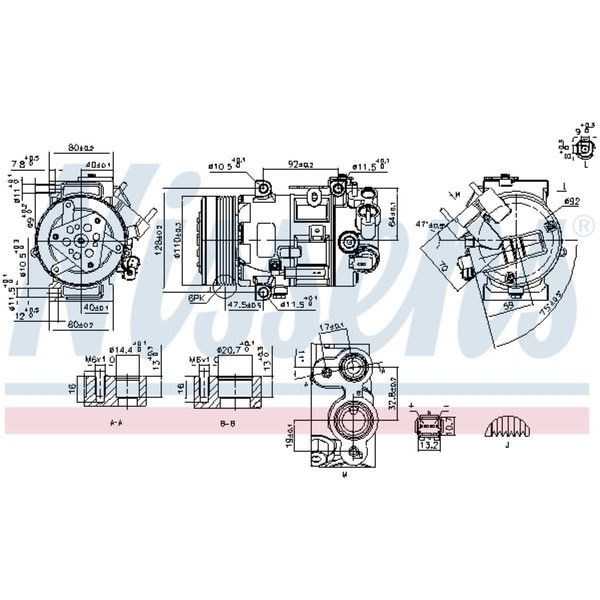 Kompressor Klimaanlage FüR Peugeot 508 SW I RCZ CitroëN C5 III Break DS5-image