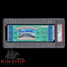 Steve Carlton signed 1968 1st All Star Game Ticket PSA DNA Slabbed Auto 10 C999