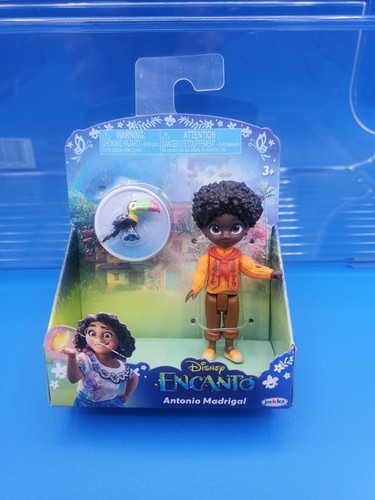 Figura de 3 pulgadas de la película Antonio Madrigal Disney Encanto con loro - ¡NUEVO! Flexible - Imagen 3 de 3