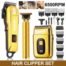 Hair Clipper and Trimmer Set Barber Clippers Set for Men Professional Kit Beard