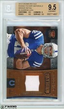 Andrew Luck BGS 9.5: 2012 Crown Royale Paydirt Materials Bronze Retail #3 POP 3