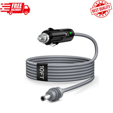 Starlink Mini Car Adapter   3M/10FT 12V-48V Cigarette Lighter to DC Cord, Replac
