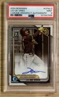 2024 Bowman Chrome Prospects Leo De Vries 1st Bowman Auto PSA 9 Mint A's