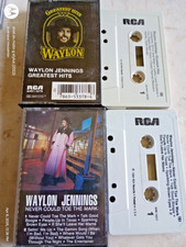 1979 WAYLON JENNINGS GREATEST HITS  NEVER COULD TOE THE MARK CASSETTE TAPE LOT