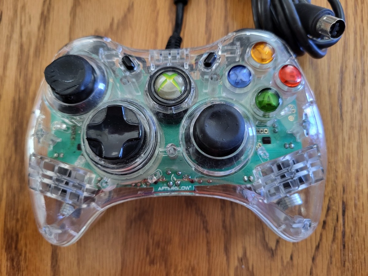 Afterglow Wired Controller for Xbox 360 PL-3702 - Clear