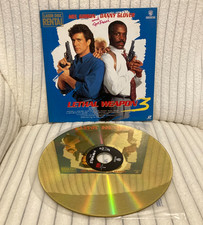 Lethal Weapon 3 Laserdisc Japan GOLD RENTAL RWL-12475 Mel Gibson Danny Glover