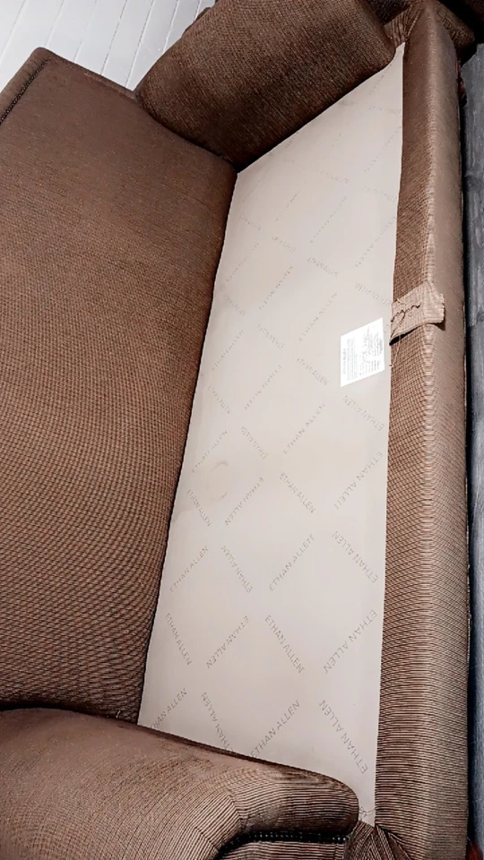 Sofá usado personalizado feito à mão Ethan Allen - Imagem 3 de 4