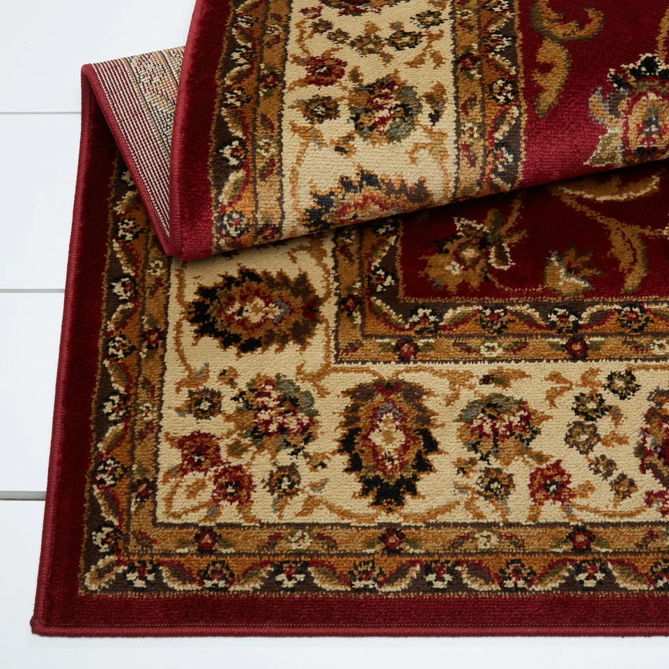 Tapete Persien RED CREAM AREA 8X11 ORIENTAL CARPET 08 - REAL 7' 8" x 10' 4" - Imagem 4 de 4
