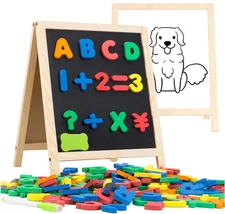 INNOCHEER Magnetic Letters & Numbers with Board – Educational Toy for Toddlers