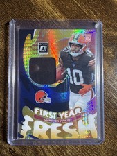 2025 Panini Donruss Optic - First Year Fresh Quinshon Judkins #FYFBH-QJS Blue...