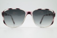 Vintage Sunglasses Aquamarine KT 122 Violet Transparent Oval