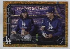 2025 Update Veteran Combos Gold Holo Foil 12/50 Blake Snell Tyler Glasnow 0rd2