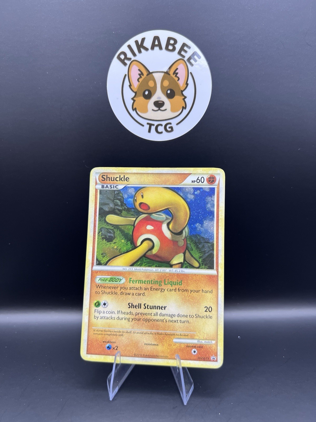 Shuckle HGSS15 Hgss Holo