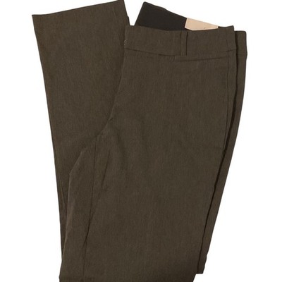 Lane Bryant The Allie Straight Leg Dress Pants Gray Heather 16L Tall New |  eBay