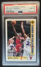 1991-92 Upper Deck Italian Michael Jordan #178 Bulls PSA 8