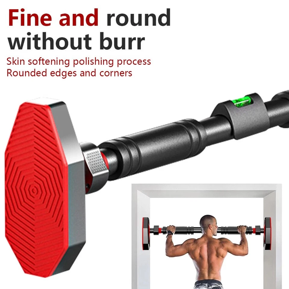 Barra Pull Up Puerta Barra de Ejercicios Entrenamiento Fitness Barra de Fuerza Entrenamiento en Casa Reino Unido - Imagen 4 de 4