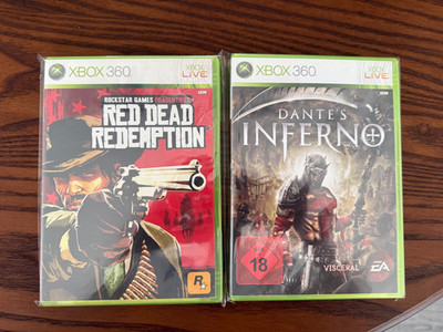 Red Dead Redemption und Dantes Inferno (Microsoft Xbox 360)