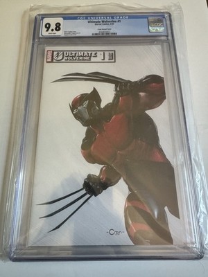 Marvel Ultimate Wolverine #1 (2025) CGC 9.8 Clayton Crain Variant Cover