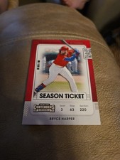 2021 Bryce Harper Panini Contenders Season Ticket #99