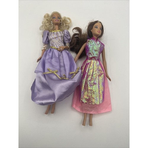 2006 Barbie Rapunzel Style Princess & 2009 Barbie Fashionista Doll Lot - Picture 9 of 10