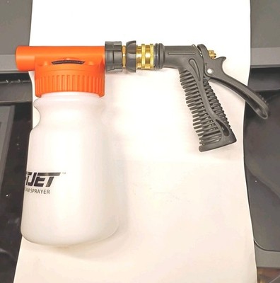 SwiftJet Car Wash Foam Gun & Microfiber Mitt   Foam Cannon, Snow Foam 