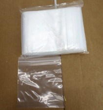 100 Clear 6" x 6" 4 Mil Reclosable Resealable Plastic Poly Bags