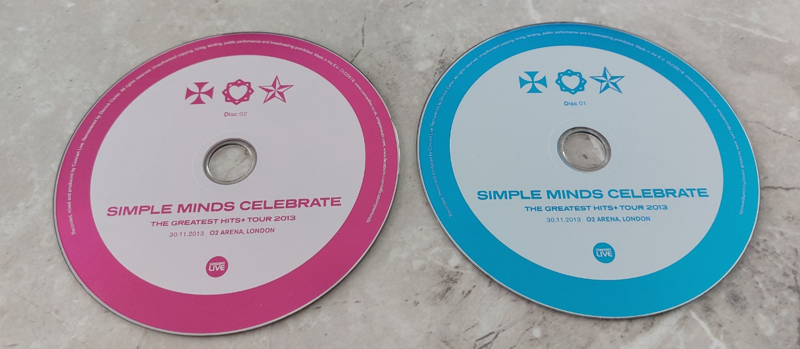 Simple Minds – Celebrate - The Greatest Hits+ Tour 2013 ( 30.11.2013 O2 Arena )