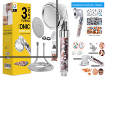 Magichome Duschkopf 2M Schlauch Dusche 3 Strahlarten Filter