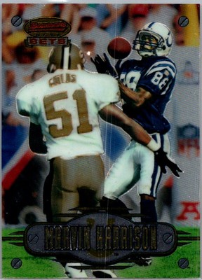 1996 Bowman's Best #BB7 Marvin Harrison Best Bets
