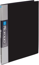 Profolio Series 8 1/2 X 11 Inch Art Presentation Portfolio 12 Two-Sided Pages 