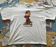 VINTAGE 2000s WALT DISNEY WORLD GRUMPY TSHIRT White, ADULT L / XL