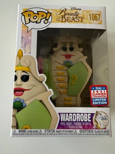 Funko Pop! Beauty and the Beast Wardrobe SDCC 2021 Exclusive