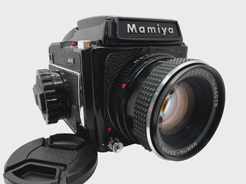 [NEAR MINT] Mamiya M645 Film Camera Waist Level Finder Sekor C 80mm F2.8 Lens