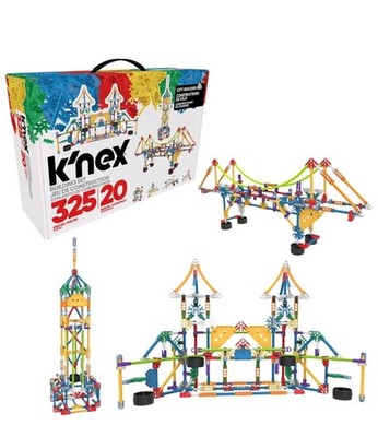 K NEX Classic City Builders Building Set- 325pcs/20 Models NEW