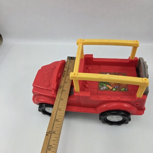 Fisher-Price Little People Tiergeräusche Safari LKW Zoo Talkers NUR JEEP - Bild 6 von 12