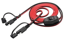 SAE Extension Cable 16 AWG Wire Harness 12V-24V DC SAE to SAE Cable with 