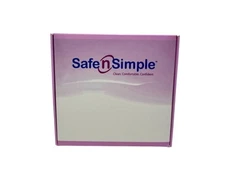 New Safe N Simple Round Stoma Cap With Tape Collar And Filter Exp.2027 Sealed