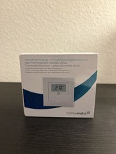 Homematic IP Wandthermostat mit Luftfeuchtigkeitssensor - Neu & Unbenutzt