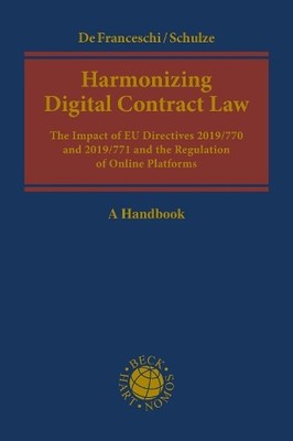 Alberto De Franceschi Harmonizing Digital Contract Law (Hardback) (UK IMPORT)