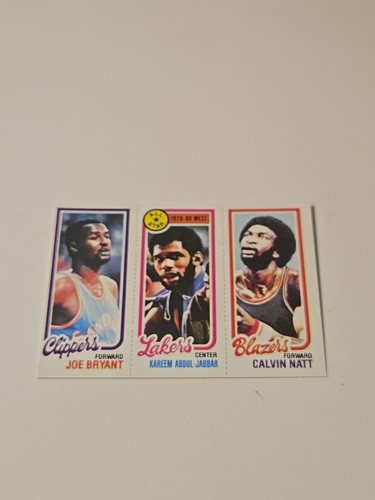 1980-81 Topps - Kareem Abdul-Jabbar, Calvin Natt, Joe Bryant #200-8-217 (RC) - 第 1/5 張圖片