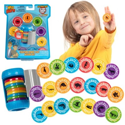 Wild Kratts Martin Creature Power Disc Holder Set w 20 Discs