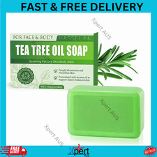 Loravey Relief Soap Bar, Tea Tree Oil Antifungal Soap, Natural Foot & Body Soaps