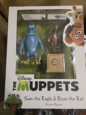 The Muppets Action Figures Sam the Eagle & Rizzo the Rat Diamond Select 2022