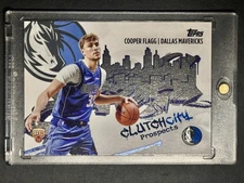 2025-26 Topps 🏀 Cooper Flagg Clutch City Prospects #CC-1 Dallas Mavericks RC