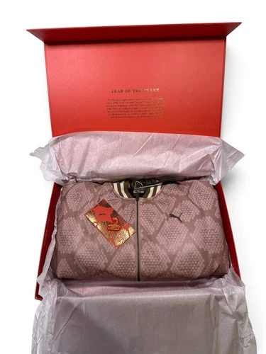 PUMA CNY Year Of The Snake $330 Faux Snakeskin Boxed Jacket 629418 97 MEDIUM M image 2